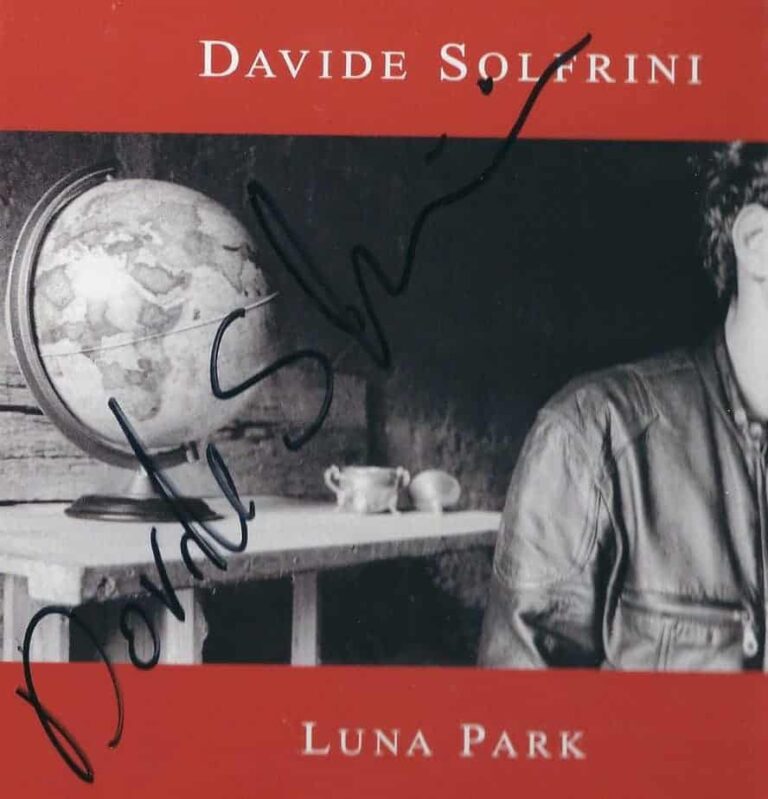 Davide Solfrini – Luna Park  (cd autografato)