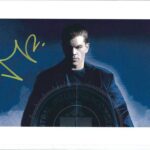 Fotografia autografata da Matt Damon – Jason Bourne