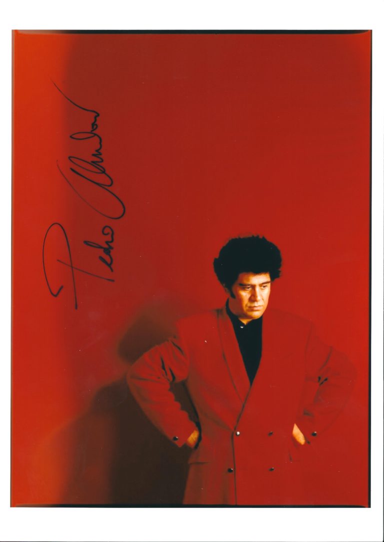 Pedro Almodovar Hand Signed Photo Foto Autografata 20x25cm (par01)