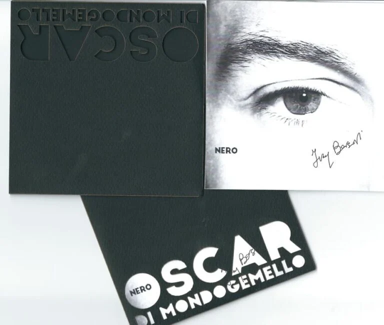 Oscar di Mondogemello – Nero (cd autografato)