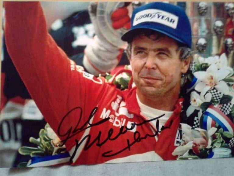 Rick Mears – hand signed photo foto autografata