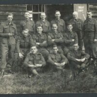 Bellissima foto di gruppo soldati inglesi II Guerra Mondiale - Turno di notte