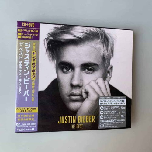 JUSTIN BIEBER THE BEST – Japanese Edition CD+DVD Limited Edition 00