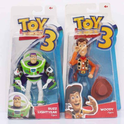 Toy Story 3: Buzz Lightyear + Woody – set di 2 action figure 01