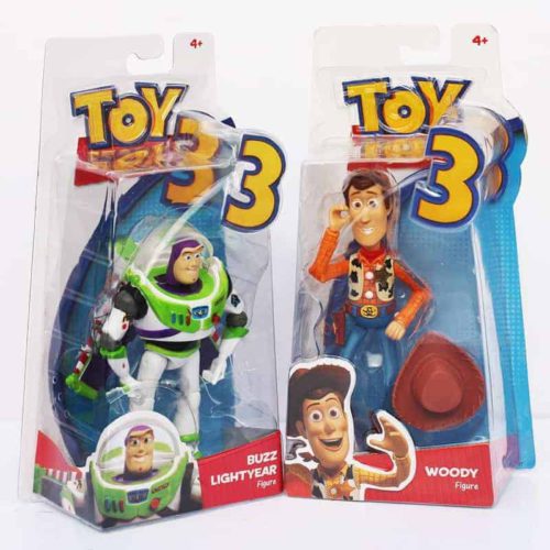 Toy Story 3: Buzz Lightyear + Woody – set di 2 action figure 02