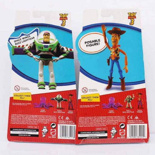 Toy Story 3: Buzz Lightyear + Woody – set di 2 action figure 03