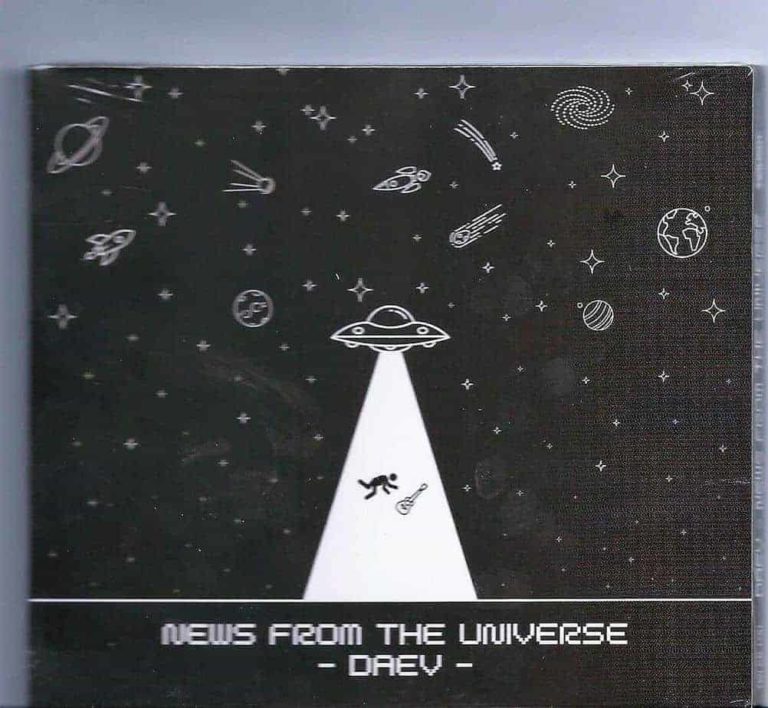 DAEV – NEWS FROM UNIVERSE (cd promo per la stampa)