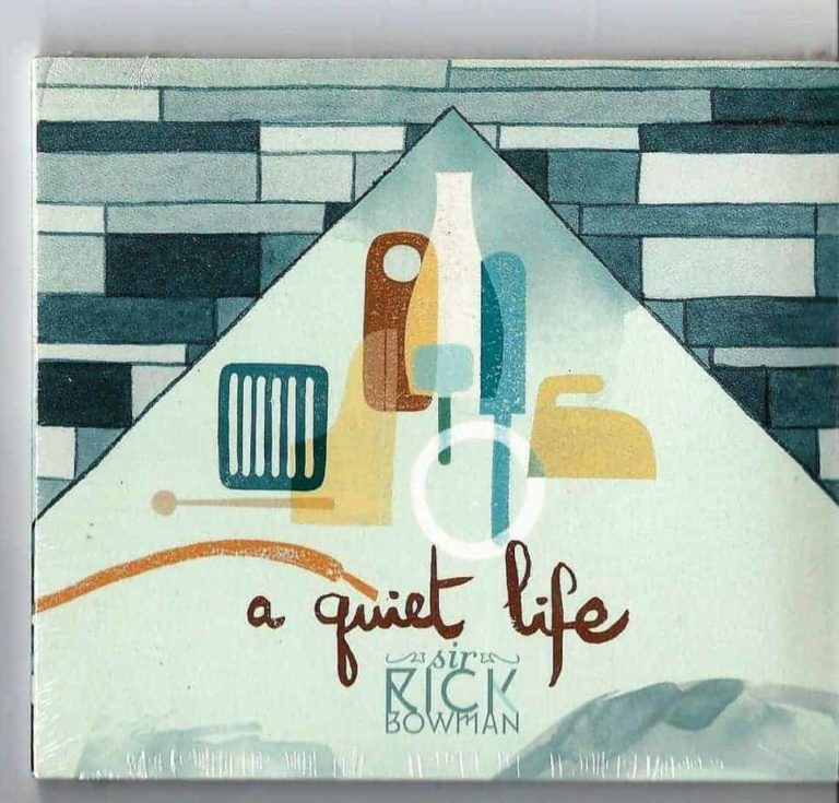 RICK BOWMAN – A QUIET LIFE (cd promo per la stampa)