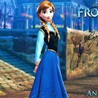 Frozen (Walt Disney) Serena Rossi Voce Italiana di ANNA - Foto Autografata 21x29CM COA