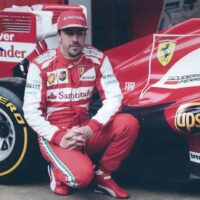 Fernando Alonso foto autografata 21 x 30 cm - hand signed con certificato di autenticità fa01