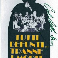 Carlo Delle Piane 14x21CM Hand Signed Card COA (cdp002)