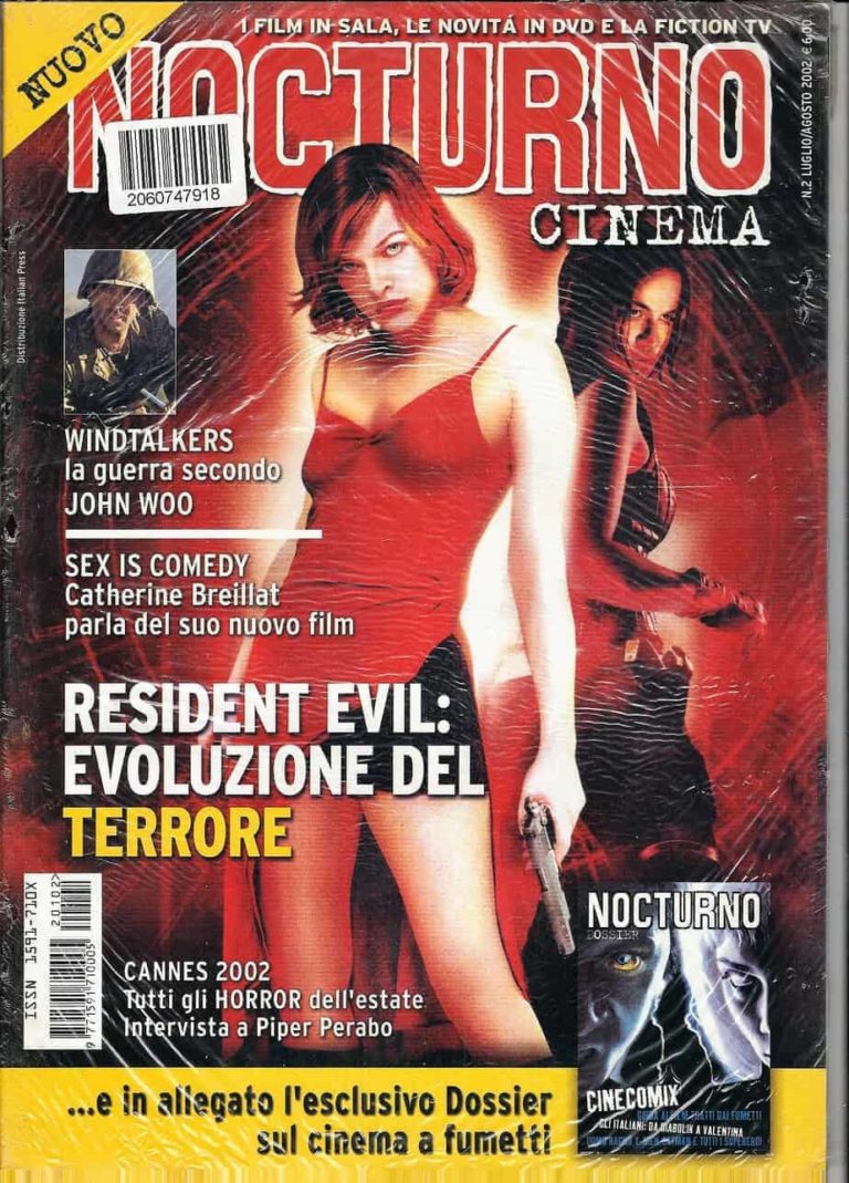 Nocturno Cinema n 2 luglio/agosto 2002 + dossier sul cinema a fumetti (celofanato)