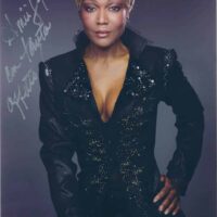 Amii Stewart Hand Signed Photo Autografo 21x29cm with COA ITP as03