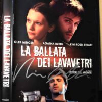 Kim Rossi Stuart dvd LA BALLATA DEI LAVAVETRI dvd Autografo Autografato Original hand signed COA