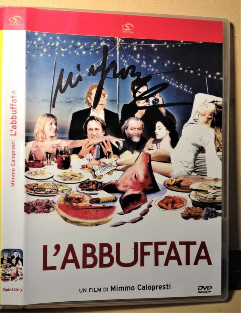 Nino Frassica dvd L’ABBUFFATA Autografo Autografato Original hand signed COA