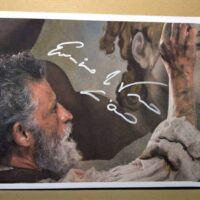 Enrico Lo Verso Hand Signed Autografato COA 14x21 cm elv01