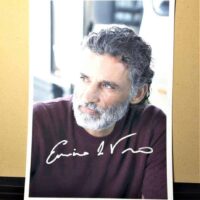 Enrico Lo Verso Hand Signed Autografato COA 14x21 cm elv03