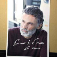 Enrico Lo Verso Hand Signed Autografato COA 14x21 cm elv04