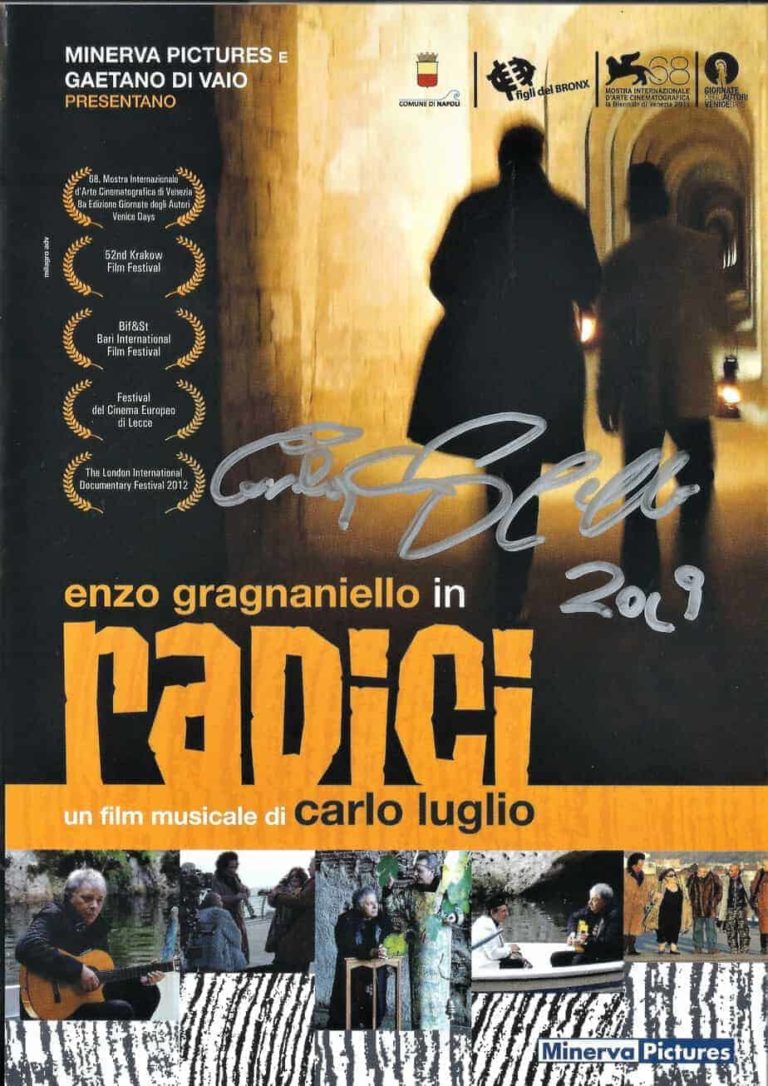 Enzo Gragnaniello – Radici dvd Autografo Autografato Original hand signed COA