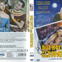Sophia Loren - Due Notti Con Cleopatra DVD Hand Signed Autografato COA