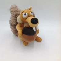 L'Era Glaciale Scrat Peluche Pupazzo 18cm con ventosa