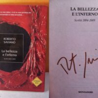 La Bellezza e l'Inferno - Libro autografato da Roberto Saviano