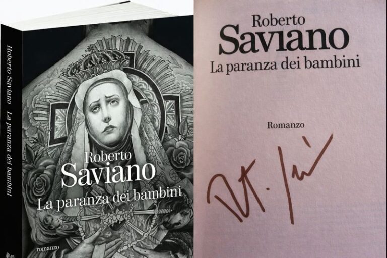 La paranza dei Bambini – Libro autografato da Roberto Saviano