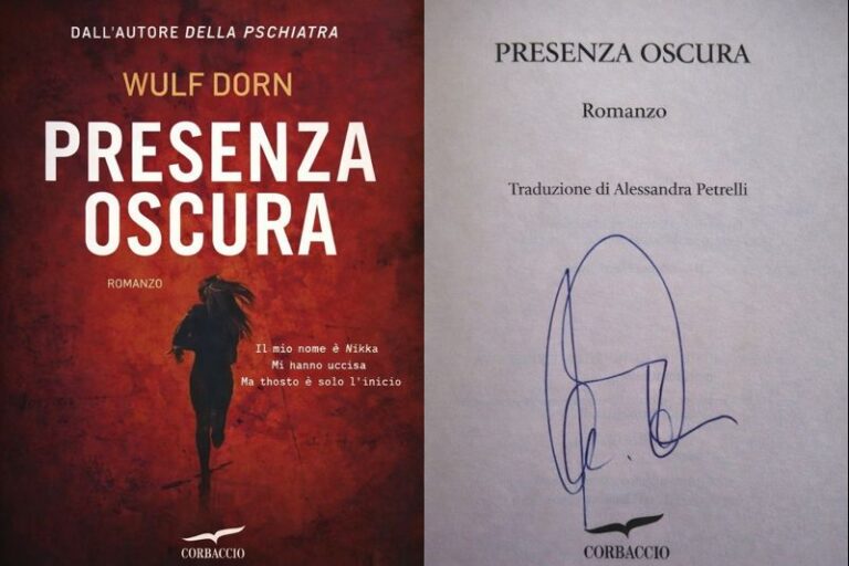 Presenza Oscura – Libro autografato da Wulf Dorn