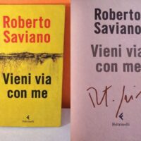 Vieni Via con Me - Libro autografato da Roberto Saviano