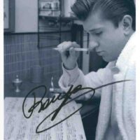 Bobby Solo Foto Autografata Autografo Original signed 14x21CM COA 024567