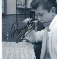 Bobby Solo Foto Autografata Autografo Original signed 14x21CM COA 024564