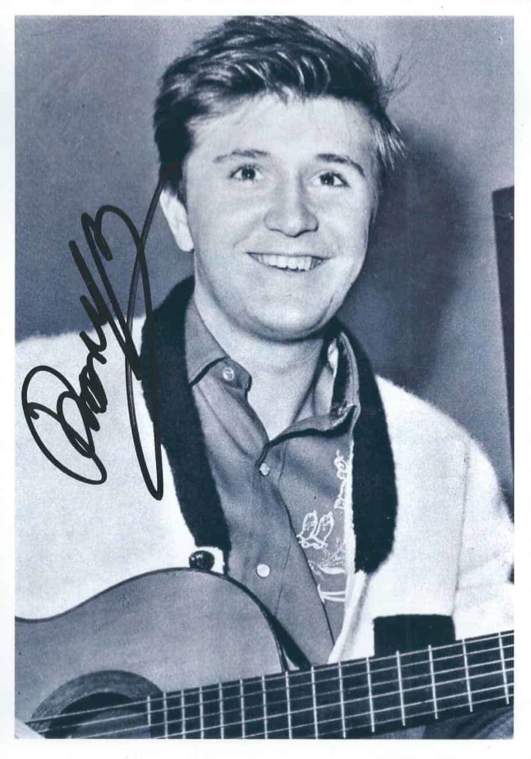 Bobby Solo Foto Autografata Autografo Original signed 14x21CM COA 024559