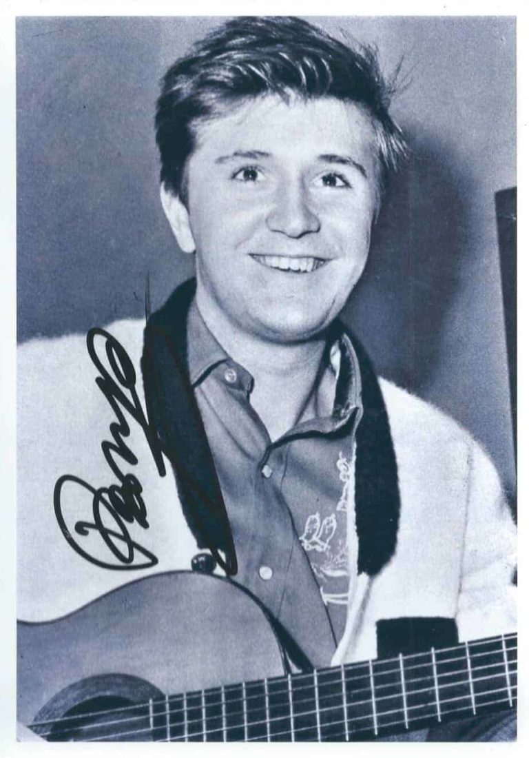 Bobby Solo Foto Autografata Autografo Original signed 14x21CM COA 024556