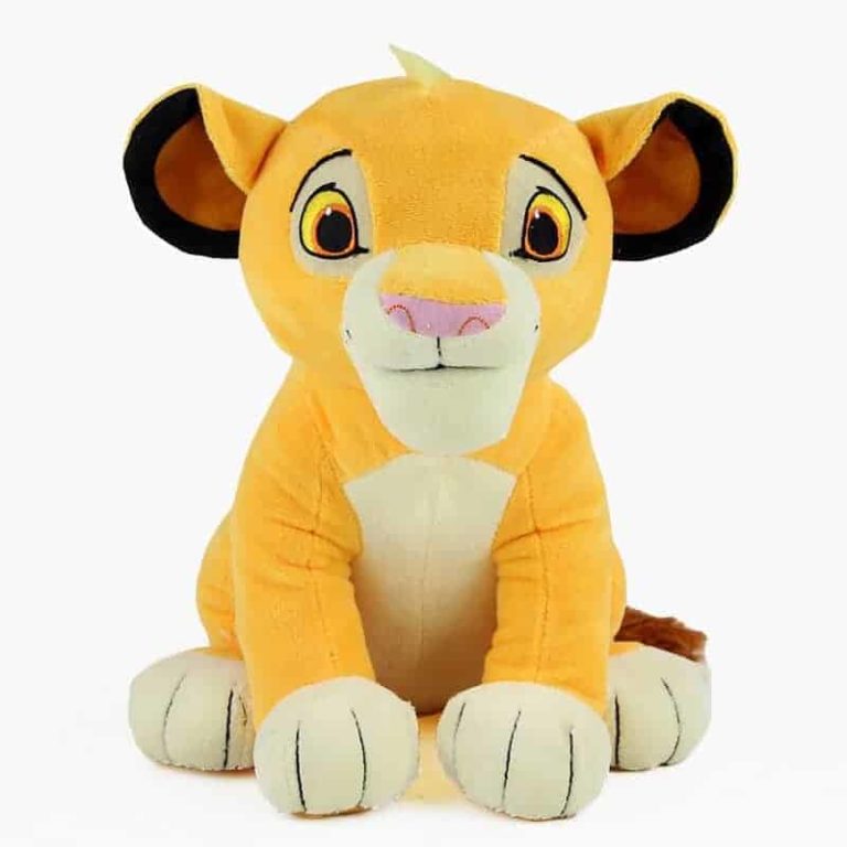 Re Leone Simba (The Lion King) – Walt Disney Peluche 27 cm