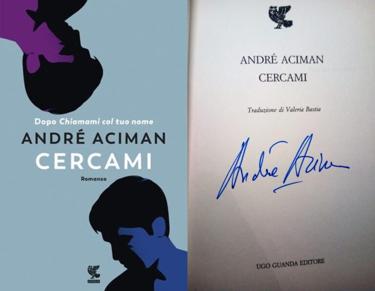 Cercami – Libro autografato da André Aciman