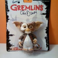 JOE DANTE: GREMLINS Mini Figure GIZMO 7cm Original NECA - Hand Signed - Autografato