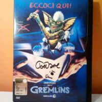 JOE DANTE: dvd Gremlins (versione cartonata) - Hand Signed - Autografato