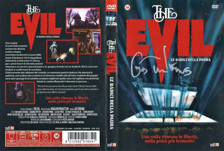 Gus Trikonis Hand Signed dvd The Evil – Le Radici Della Paura Autografato