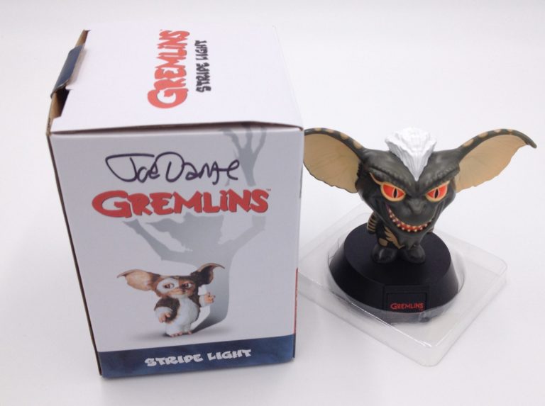 JOE DANTE: Gremlins Icon Light Original – Hand Signed – Autografato (10cm circa)