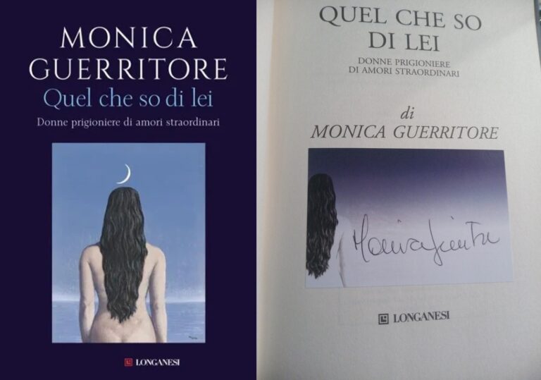 Quel che so di lei – Libro autografato da Monica Guerritore