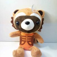 Rocket Raccoon a1 - Guardiani della Galassia - Disney Marvel Peluche 24cm con ventosa