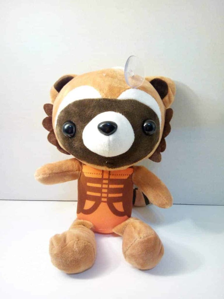 Rocket Raccoon a1 – Guardiani della Galassia – Disney Marvel Peluche 24cm con ventosa