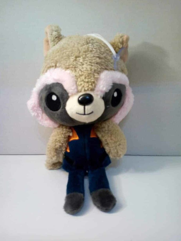 Rocket Raccoon a2 – Guardiani della Galassia – Disney Marvel Peluche 24cm con ventosa
