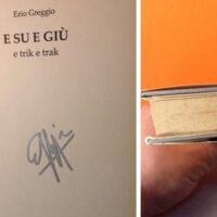 Su e Giù e trick e trak - Libro autografato da Ezio Greggio