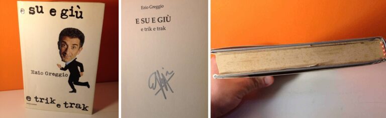 Su e Giù e trick e trak – Libro autografato da Ezio Greggio