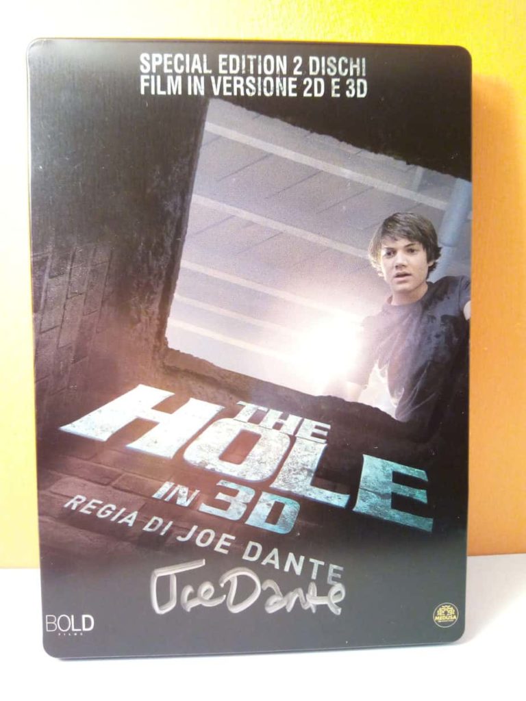 JOE DANTE: dvd The Hole – Hand Signed – Autografato (box metalo)
