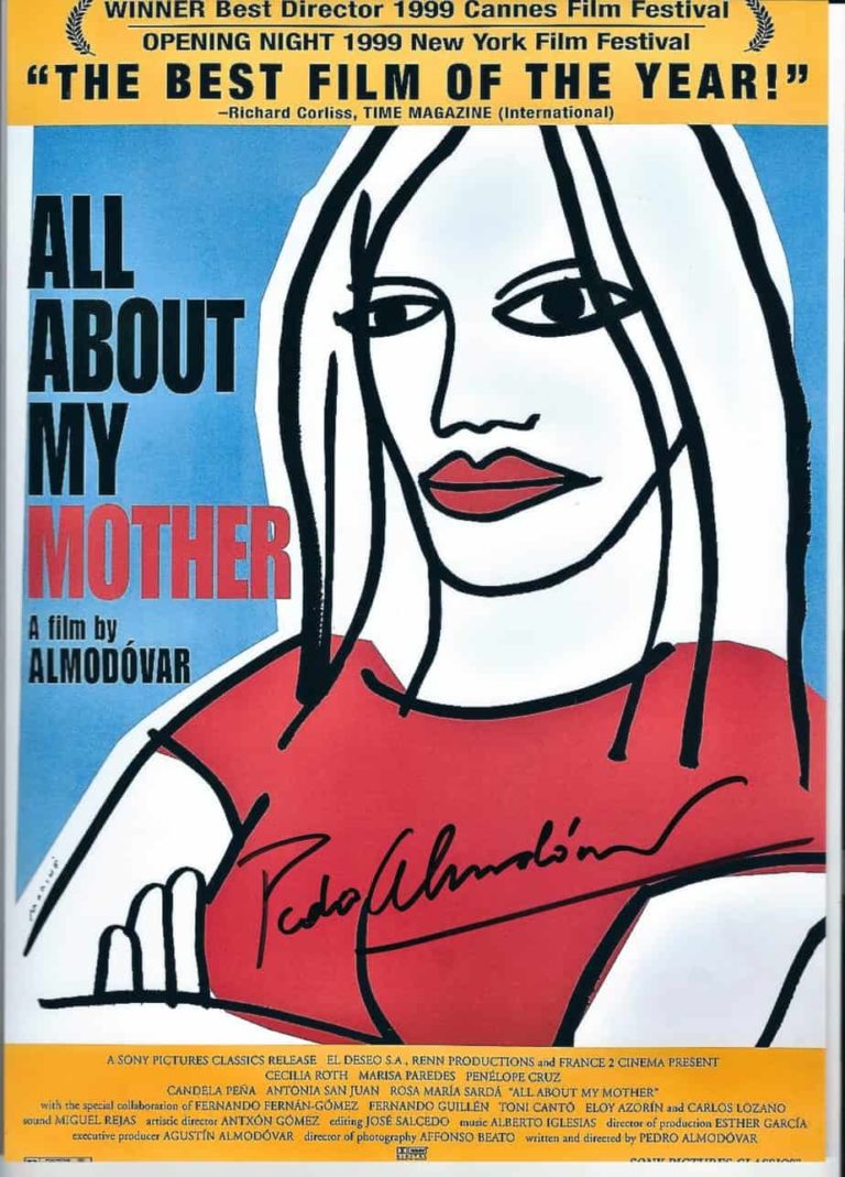 Pedro Almodovar Hand Signed Photo Foto Autografata 21x29cm (c2015fg)