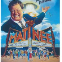 JOE DANTE: card 14x21cm Matinee - Hand Signed - Autografato