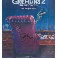 JOE DANTE: card 14x21cm Gremlins 2 - Hand Signed - Autografato