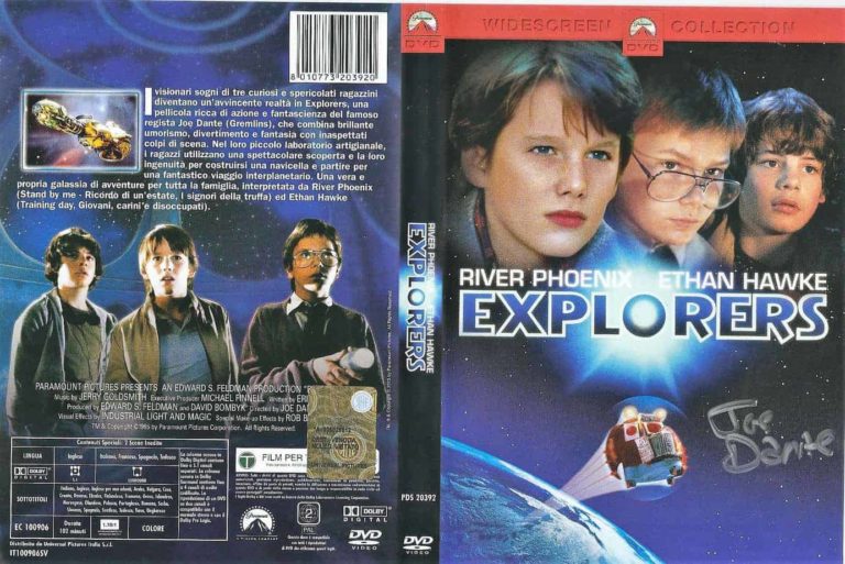 JOE DANTE: dvd Explorers – Hand Signed – Autografato